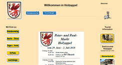 Desktop Screenshot of holzappel-herthasee.de
