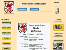 Tablet Screenshot of holzappel-herthasee.de